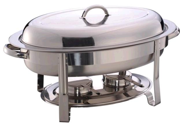 Where to rent Oval 2 Burner Chafing Unit in Iowa City IA
